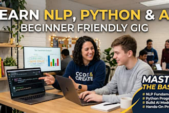 teach you python nlp and ai concepts for beginners and non cs learners