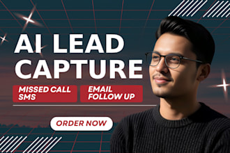 build ai lead capture system missed call sms email follow up in gohighlevel n8n