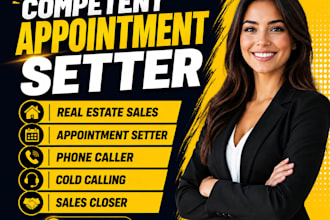 do real estate sales appointment setter phone caller and insurance cold calling