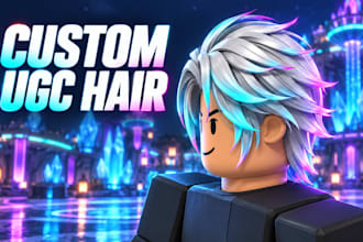 create custom roblox ugc hair and wearable accessories