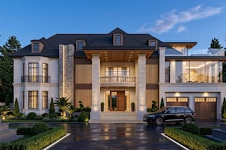 do exterior design exterior modeling 3d rendering and interior design rendering