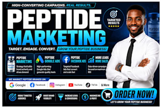 peptide marketing peptide ads peptide google ads peptide facebook ads peptide