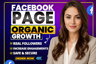 grow your facebook page organically with real followers