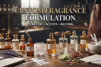 formulate custom fragrances, perfumes, and scent blends for your brand