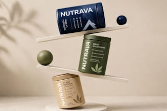 design supplement label, product label and packaging