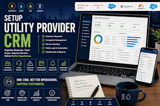 setup utility provider crm oracle sew cx salesforce kapture monday service cloud