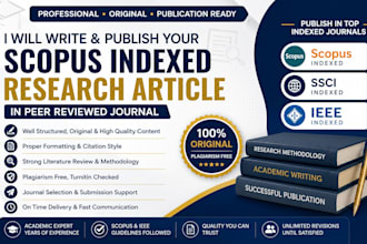 write and publish your scopus indexed research article in peer reviewed journal