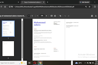 professional resume and cover letter rewrite for job seekers