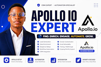 setup apollo io sequence workflow automations management