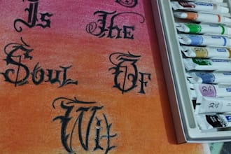 write elegant custom handwriting, letters, and calligraphy