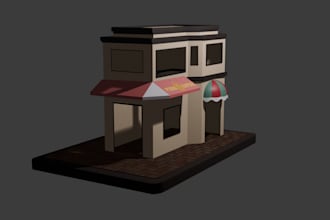 create custom 3d models in blender