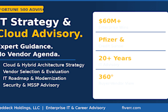 provide expert IT strategy and cloud advisory consultation