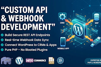 build custom php rest api endpoints and webhooks for wordpress