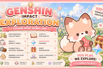 help you with 100 exploration in genshin impact