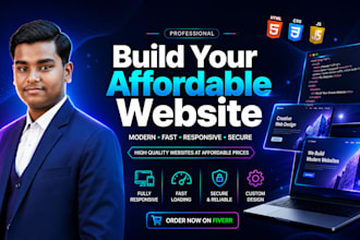 design or redesign an affordable website for your business
