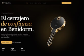 diseñaré o rediseñaré una web moderna para tu negocio