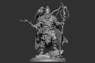 create a 3d model for print