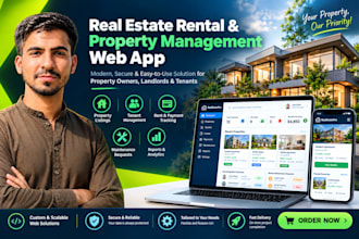 build a real estate rental and property management web app