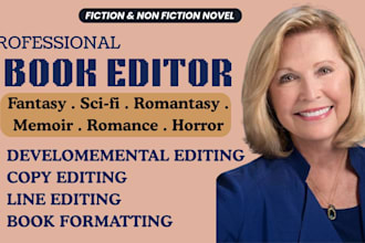 professionally edit your fantasy, sci fi, or romantasy book manuscript