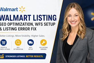 do walmart listings optimize seo walmart variations wfs setup fix listing errors