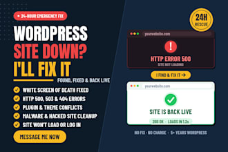 fix wordpress bugs and error