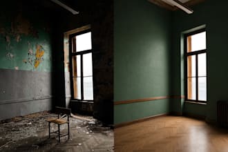 do virtual staging and room redesigns