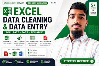 clean ,merge , format , spilt excel data or csv data