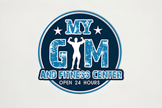 do modern gym, bodybuilding, fitness trainer or yoga logo