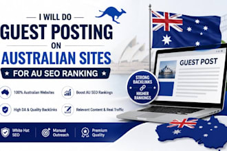 guest posting on australian sites for au SEO ranking