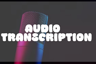 transcribe audio to text with high accuracy and proofreading