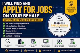 search and apply for remote jobs and onsite jobs on your behalf