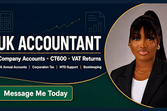 be UK accountant to file UK company accounts, UK tax return ct600, UK vat