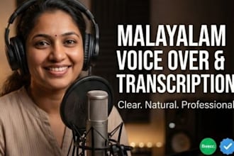 do professional malayalam transcription