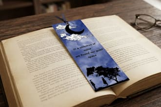 design custom printable bookmarks for you