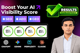 build ai visibility score to rank website in chatgpt gemini GEO aeo SEO