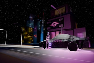 do 3d model in blender