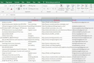 do b2b lead generation and build targeted mail or contact list