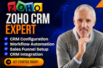 configure and automate zoho CRM and zoho one