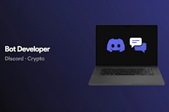 build a custom discord bot, crypto community bot