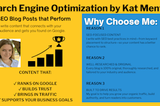 write SEO blog posts that help your website rank in serps