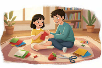 draw children and kids book illustration and formatting