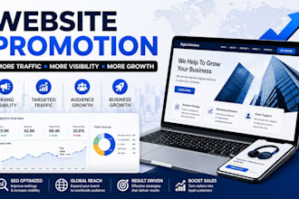 website promotion brand visibility marketing website traffic product promotion