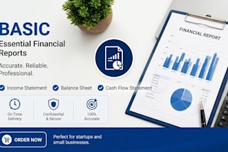 prepare professional financial statements in excel