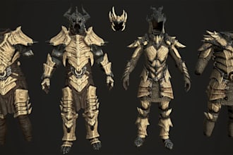 create weapons, armor for skyrim se ae mods or fallout 4, ffxiv mod
