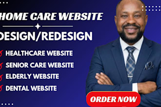 healthcare website, home care website, dental website, therapy website, medical