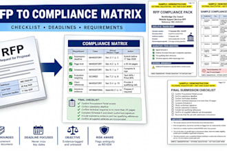 analyze your rfp and build a compliance matrix