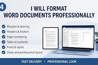 format word documents professionally with clean layout
