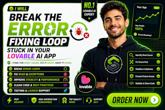 break the error fixing loop stuck in your lovable ai app