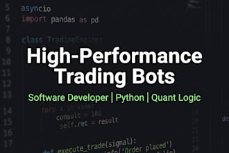 high performance trading bot