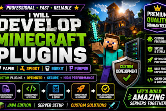 build minecraft plugins paper spigot bukkit purpur bungeecord java server setup